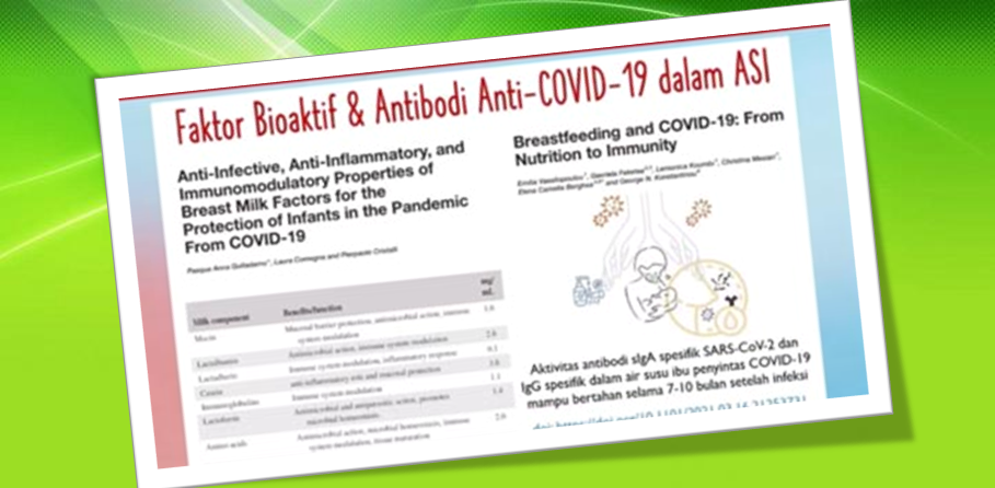 ASI Eksklusif Tingkatkan Kekebalan Bayi Terhindar Paparan COVID-19